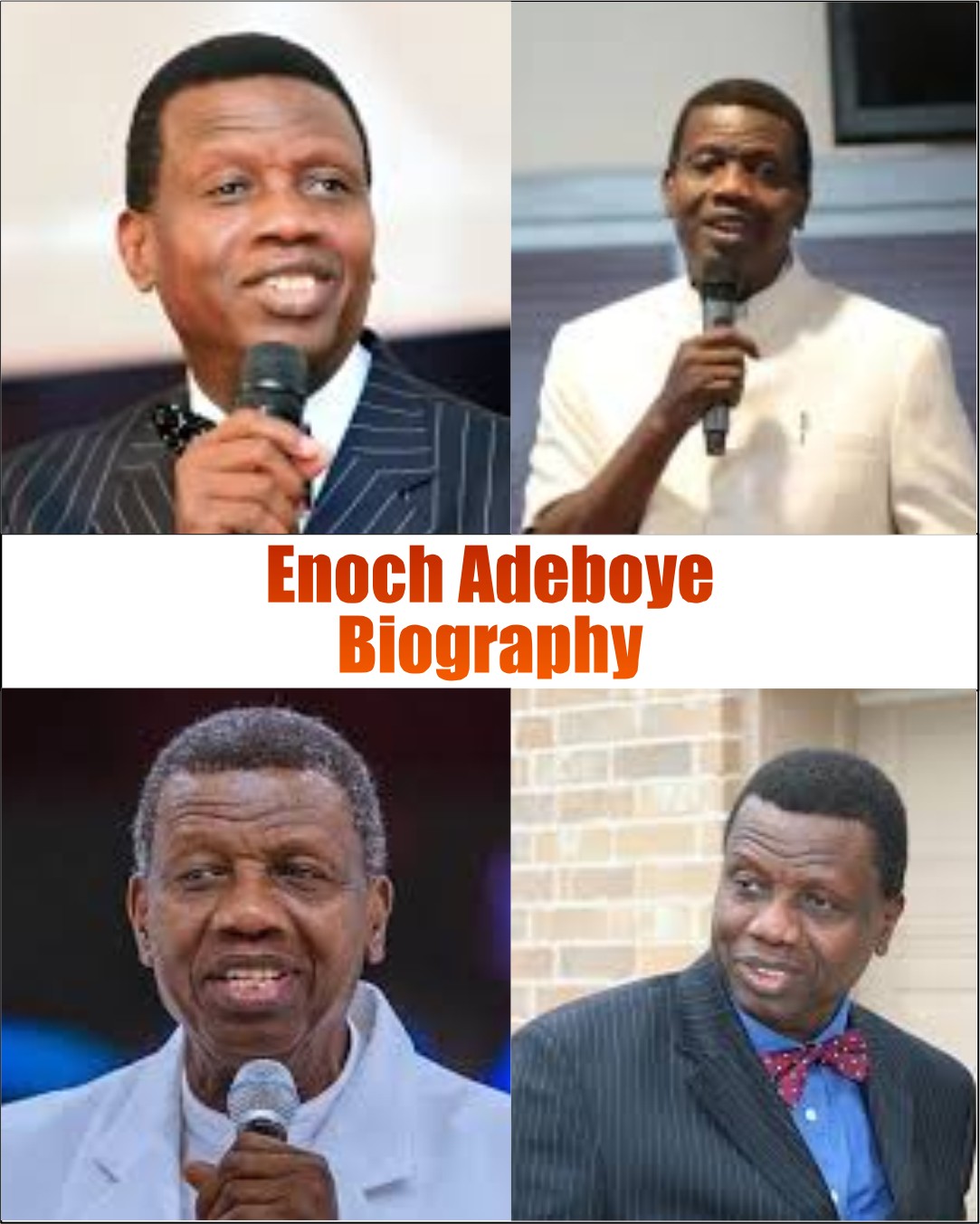 Enoch Adeboye Biography
